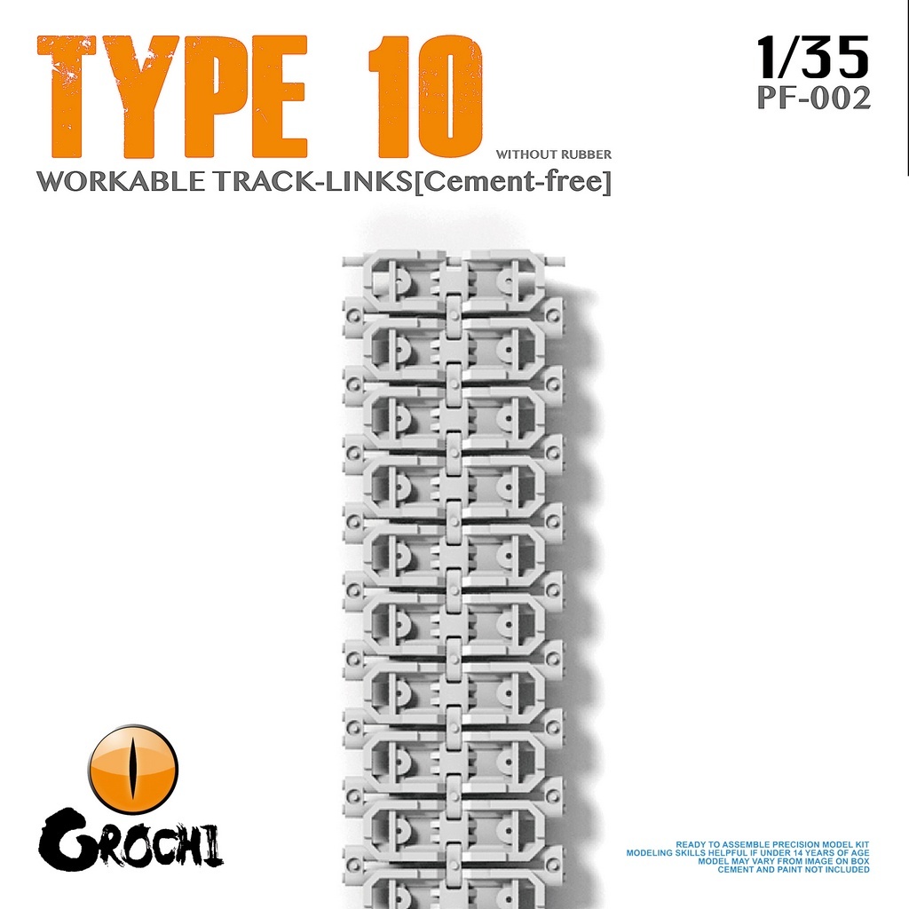 Details about   Orochi PF-003 1/35 WORKABLE TRACK-LINKS{Cement-Free} 