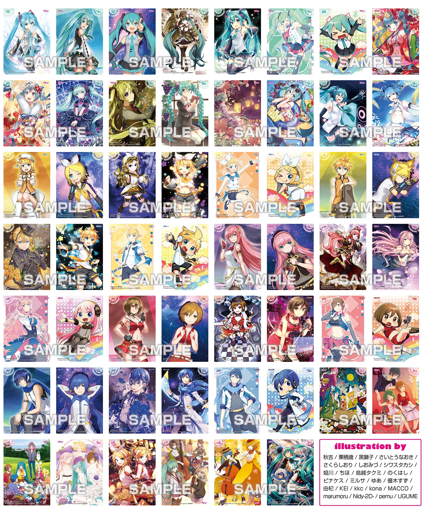 初音ミク クリアカードコレクションガム5 1Box 16pcs
