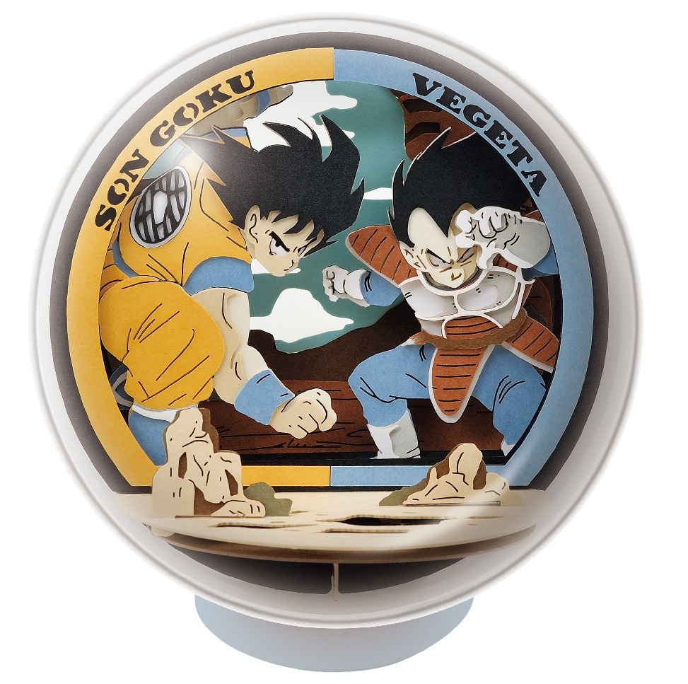 Dragon Ball Z Paper Theater Ptb 15 Son Goku Vs Vegeta By Ensky