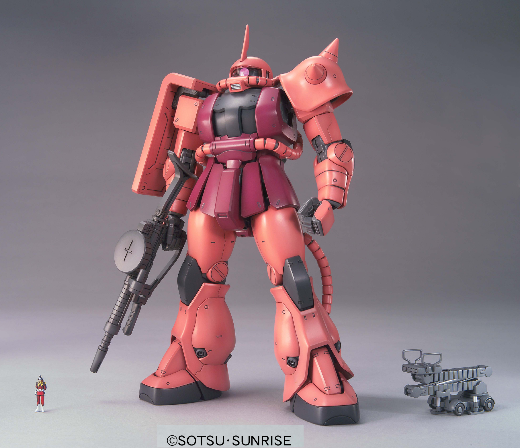 Gundam for sale online Bandai MG MS 06s Zaku II Char Aznable Only 4902425718743 Coating Ver 