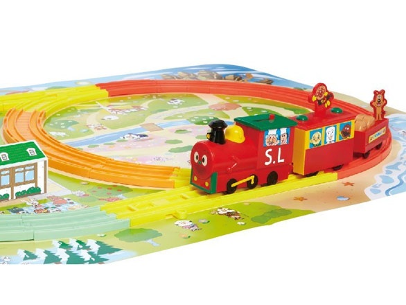 アンパンマンタウン Slマンと虹のレールウェイセット