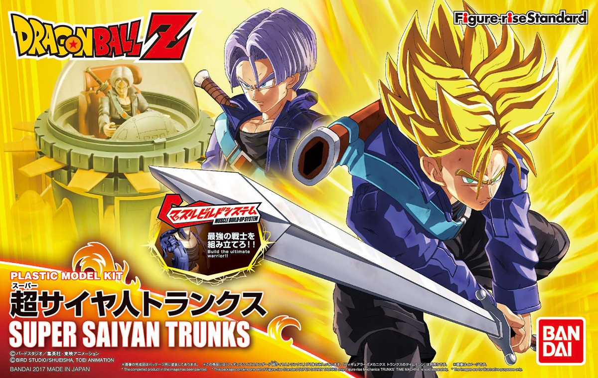 Figure Rise Standard Super Saiyan Trunks By Bandai