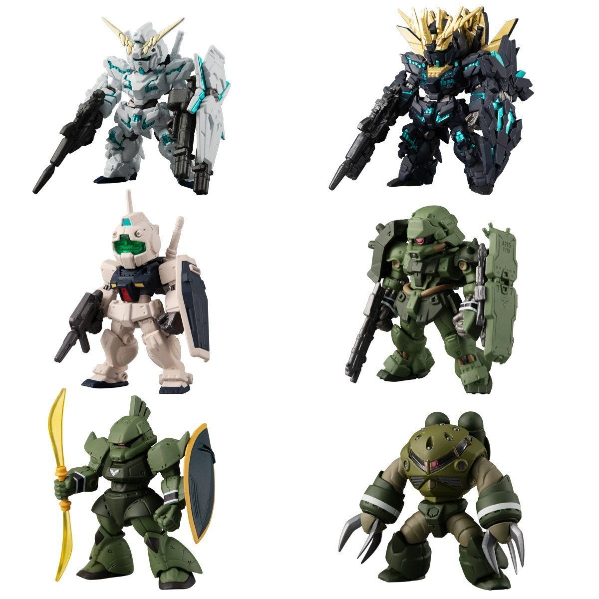 Fw Gundam Converge Mobile Suit Gundam Uc Special Selection 1box 10pcs By Bandai