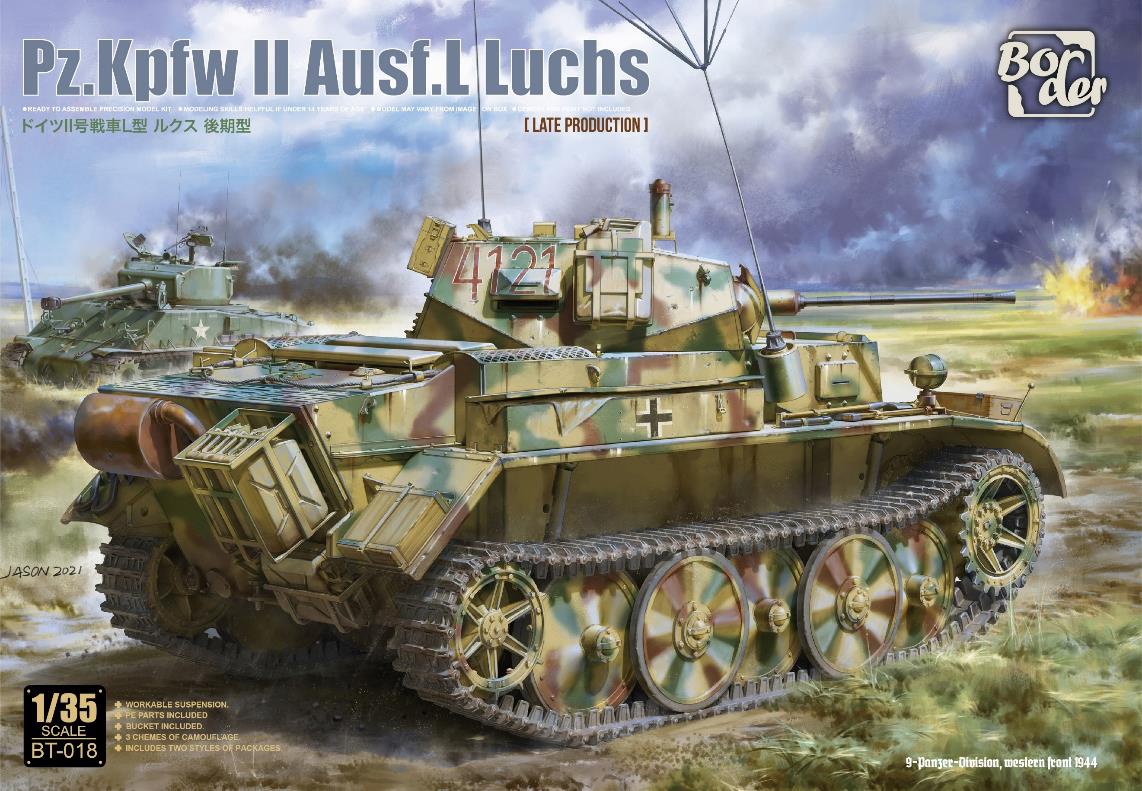 L "Luchs" 1/16 ABER 16 L-14 German 2cm L/56 gun barrel for Pz.Kpfw II Ausf
