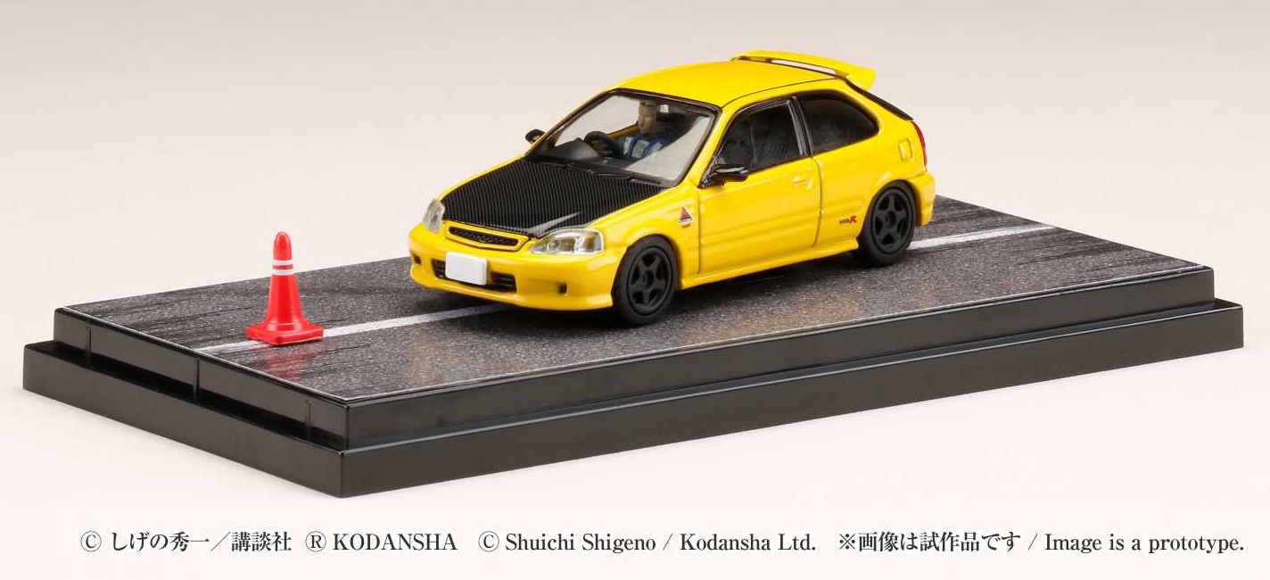 Honda Civic Ek9 Todo Juku Tomoyuki Tachi Initial D Diorama Set With Driver Figure By Hobby Japan Honda Civic Ek9 Todo Juku Tomoyuki Tachi Initial D Diorama Set With Driver Figure By Hobby Japan