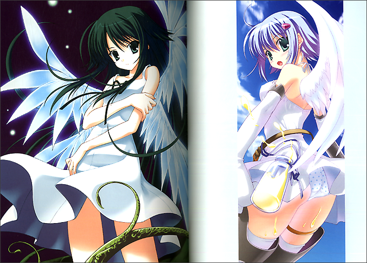 七尾奈留画集 ななつのあしあと