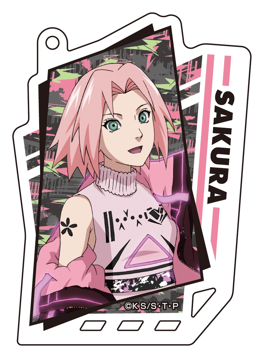 Naruto 第2弾 描き下ろしアクリルキーホルダー 3 春野サクラ