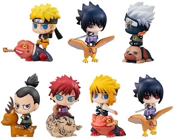 ぷちきゃらランド Naruto ナルト 疾風伝 新色 口寄せの術だってばよ 1box 8pcs