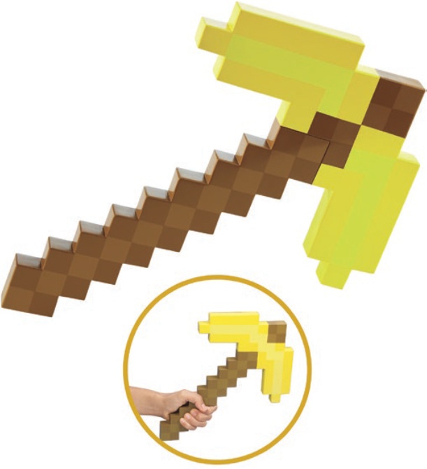 マインクラフト 武器 金のツルハシ