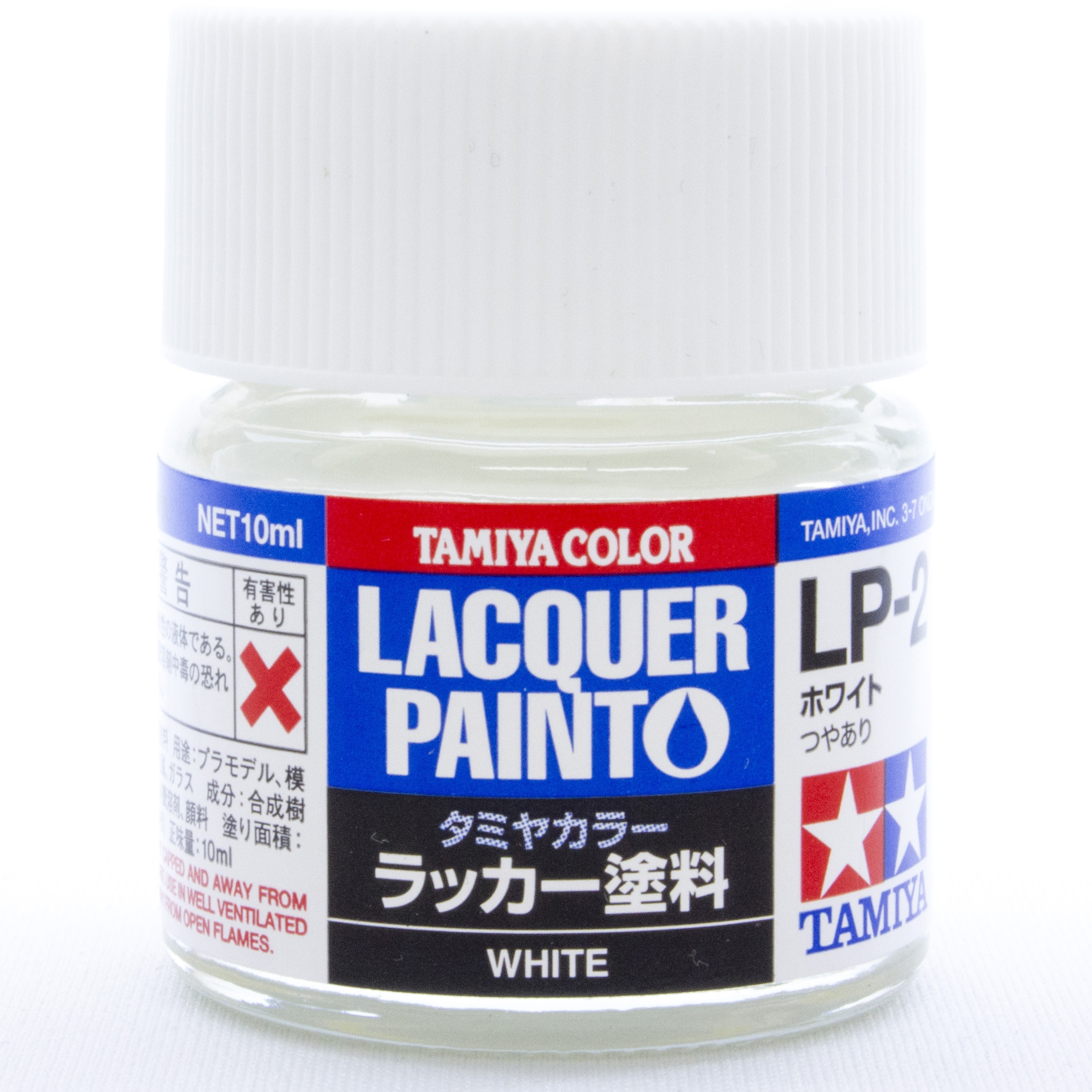 タミヤカラー ラッカー塗料: LP-2 ホワイト (10ml)
