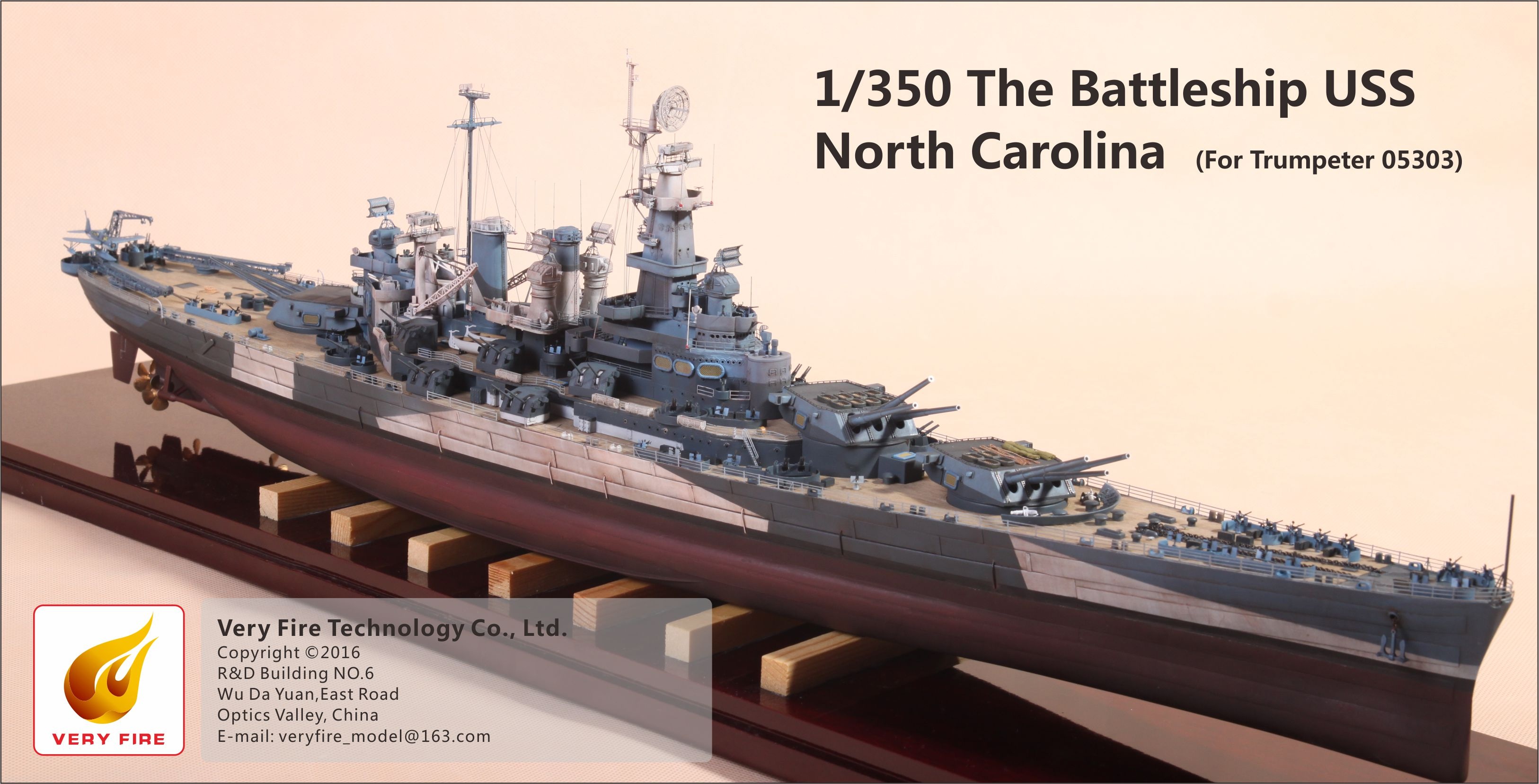Trumpeter Models 5734 1 700 USS North Carolina Bb55 Battleship for sale online